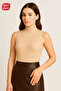 Novelle Stand Collar Ribbed Undershirt
