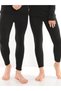 Unisex Black Women's Men's Inner Wear Plush Lu Winter Thermal Leggings Women's Leggings Men's Leggings - 2