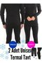 Unisex Black Women's Men's Inner Wear Plush Lu Winter Thermal Leggings Women's Leggings Men's Leggings