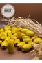 20X30 mm Yellow Colored Oval Wooden Beads (13 Pieces) Macrame Bag Design Wooden Beads Hole Diameter 7 mm