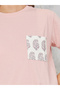 Aztec Print Pocket Short Sleeves T-Shirt and Pyjama Set - 3