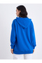 Regular Fit Longline Hoodie - 5