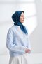 Line Pattern Twill Silk Scarf -4304-42 - 2