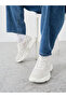 Chunky Sole Lace Up Sneakers - 2