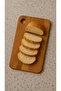 Oval Corner Cutting Board Wood 29.5 X 18.5 cm T8 - 3