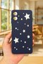 Samsung Galaxy A06 Compatible Mini Star Patterned Silicone Shock-Absorbing Classic Protective Rubber Case - 2