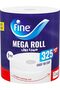 Jumbo Tissue Roll 1 Ply Bulk Pack - 2