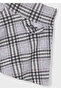 Gray Girl's Jacquard Checked Skirt 4905 - 4