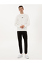 White Regular Fit Sweatshirt 50316633-Vr013 - 4