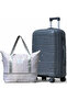 Unbreakable PP Hard Shell 24 Inch[20-25kg] Luggage with Outdoor Bag Combo