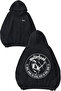 Motörhead 3 Design Back Printed Black Hooded Sweatshirt
