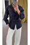 Embroidered Denim Jacket - 5