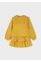 Yellow Girl's Ruffle Blouse Skirt Set 4933 - 4