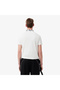 Men's Slim Fit Printed White Polo - 3