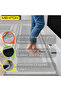 Set of 2 PCs Premium Anti-Fatigue Kitchen Mats, Non-Skid Natural Rubber Kitchen Floor Mats, - 2