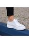- White Leather Lace-Up Men's Casual Shoes 101-1005-He1065 - 4