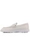 - White Leather Laceless Men's Casual Shoes 101-9097-H1364 - 3