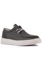 - Gray Leather Lace-Up Men's Casual Shoes 101-1005-He1065 - 2