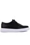 - Black Leather Lace-Up Men's Casual Shoes 101-1005-He1065