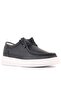 - Navy Blue Leather Lace-Up Men's Casual Shoes 101-1005-He1065 - 6