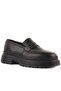 - Black Leather Men's Casual Shoes 101-1692-H1308 - 2