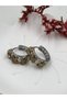 Women's Earrings Stainless Steel Color and Size Are Designed in the Description Images Are from the Brand Fmaccesori̇es - 2