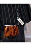 Italian Style Slim Fit Double Breasted Men's Single Jacket Black T14336 - 5