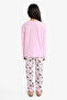 Kuromi Pajama Lilac Girl's Bottom-Top Set F7358A8/Pr66 - 6