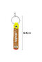 سلسلة مفاتيح أرنب لابوبو اللطيفة مع دمية قطيفة وحزام، متينة وخفيفة الوزن، هدية أنيقة باللون الوردي المحمر - 7