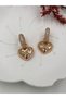 Women's Earrings Stainless Steel Color and Size Are Designed in the Description Images Are from the Brand Fmaccesori̇es - 2
