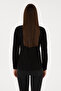 Women's Black Long Sleeve Basic Shirt 50307989-Vr046 - 5