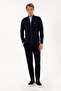 Men's Navy Blue Basic Knitwear Cardigan 50307800-Vr033 - 4