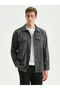 Anthracite Regular Fit Long Sleeve Men's Shirt