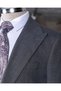 Italian Style Slim Fit Bag Pocket Jacket Pants Suit Anthracite T14300 - 3