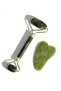 Set of 2 Jade Stone + Gua Sha Massage Stone