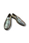 Genuine Leather Gold Buckle Loafer - 8