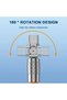2m 120W 7A Fast Charge USB Type C Cable 180 Degree Rotation Elbow Cable for Game for Redmi Ho... - 4