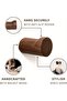 4pc Pack of 1-6 Walnut - Non-slip Traditional Style Handmade Wall Hooks Set for Hats, Coats - Simple - 2