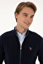 Men's Navy Blue Basic Knitwear Cardigan 50307800-Vr033 - 2