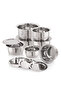 Stainless Steel Cooking Pot Set,Set of 7Pcs,Cookware Set,Curry Pots|Cooking Pots|Serving Pots,BB1728