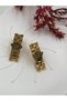 Steel Women's Earrings Stainless Steel Color and Size Are Designed in the Description Images Are by Fmaccesori̇es Brand - 6