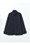 İzr New Season Standard Fit Stand Collar Men's Coat - 6