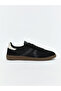 Men's Black Lace-Up Sneakers - 2