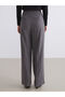 Lcw Vision Anthracite Dar Fit Modal Mixed Women's Trousers - 4