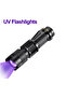 395nm Portable Mini Ultraviolet Torch UV LED Flashlight 365/395nm Waterproof Zoomable Violet Light P