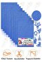 Blue Glitter Cardboard A3 30X40 cm 1 Pack of 10 Glitter Background Cardboard Glitter Paper Kindergarten Nursery Event