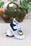 3410 Gz Astronaut Kindergarten Nursery Home Boys Linen Slippers Shoes - 4