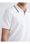 Ozmarka New Season Polo Neck Short Sleeve Men's Knitwear Sweater - 3