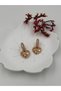 Women's Earrings Stainless Steel Color and Size Are Designed in the Description Images Are from the Brand Fmaccesori̇es - 7