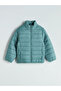 Lcw Kids Green Stand Collar Boys' Puffer Jacket - 2